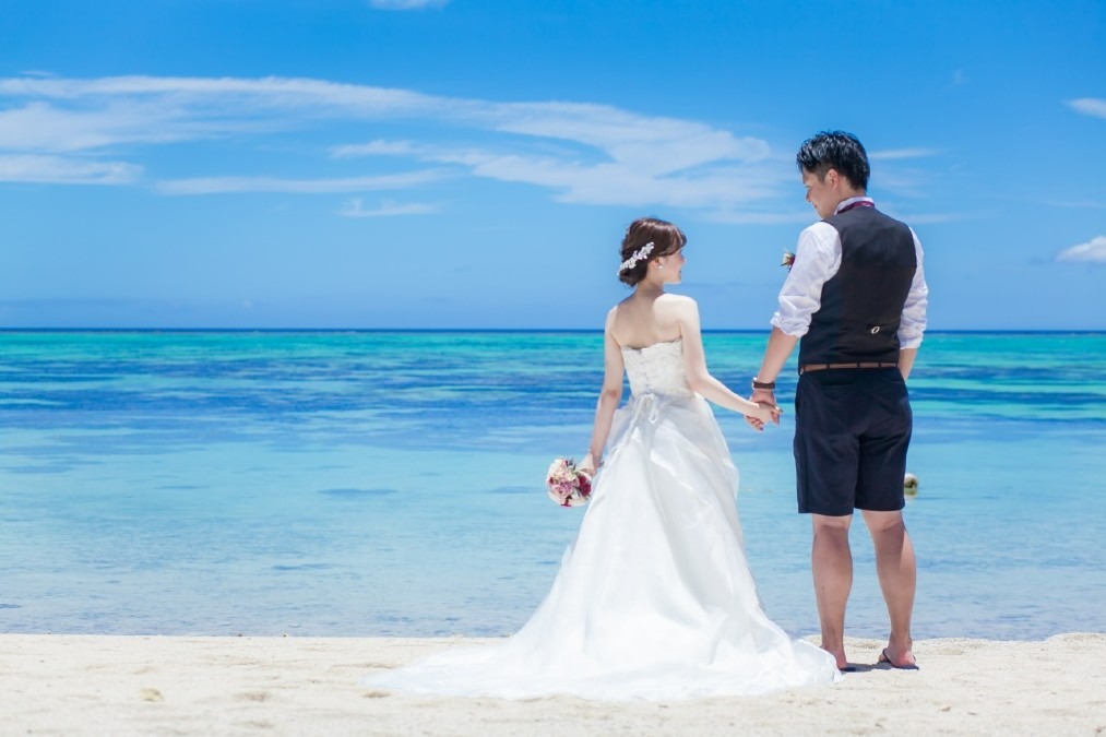 沖縄で結婚式♡